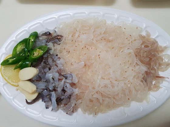 산오징어 메뉴 사진(네이버)
