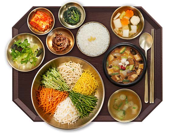 강된장 골동반 반상(비빔밥) 메뉴 사진(네이버)