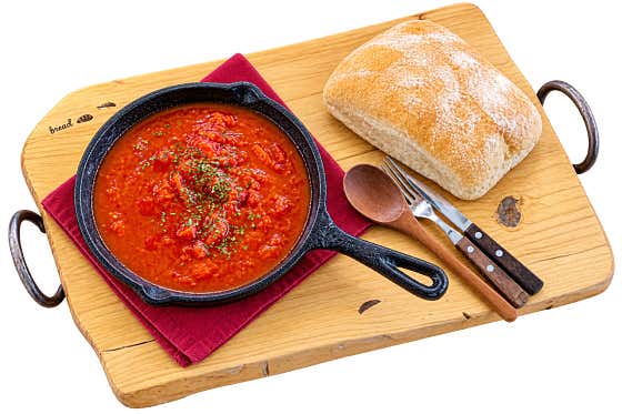 치아바타+토마토스튜 메뉴 사진(네이버)