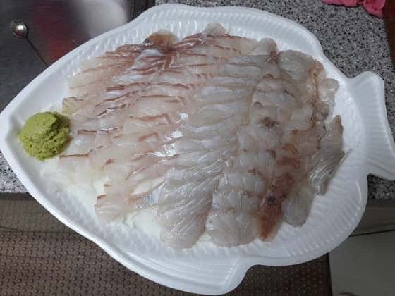 농어회 1인 메뉴 사진(네이버)