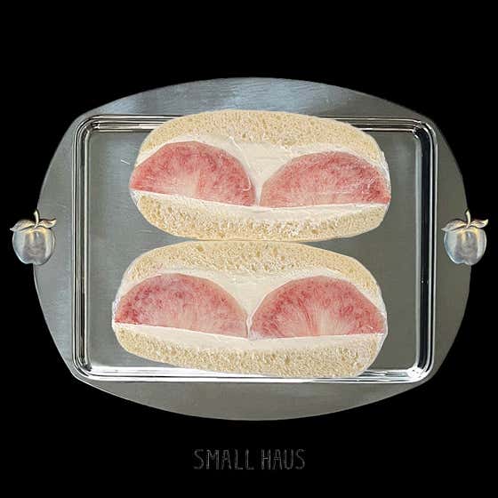 복숭아 모찌샌드 메뉴 사진(네이버)