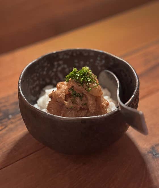 고마조유 사시미 오차즈케 메뉴 사진(네이버)