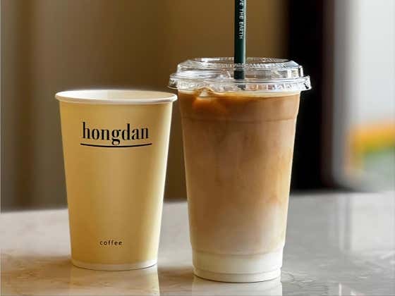 카페라떼 ICE 메뉴 사진(네이버)