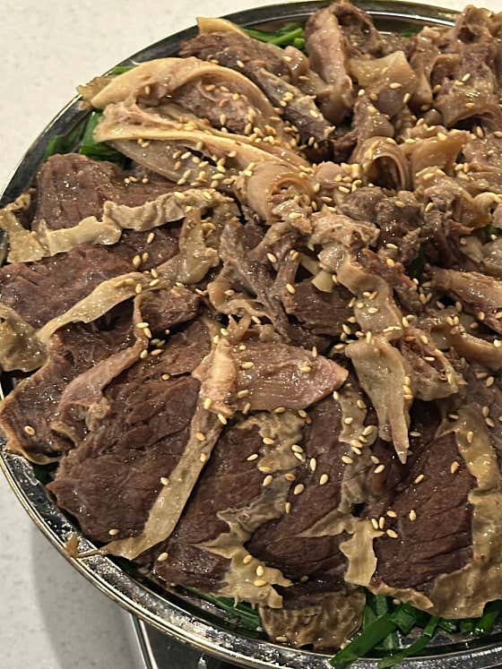 소고기수육 메뉴 사진(네이버)