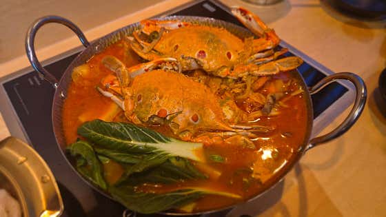 꽃게짬뽕탕 메뉴 사진(네이버)