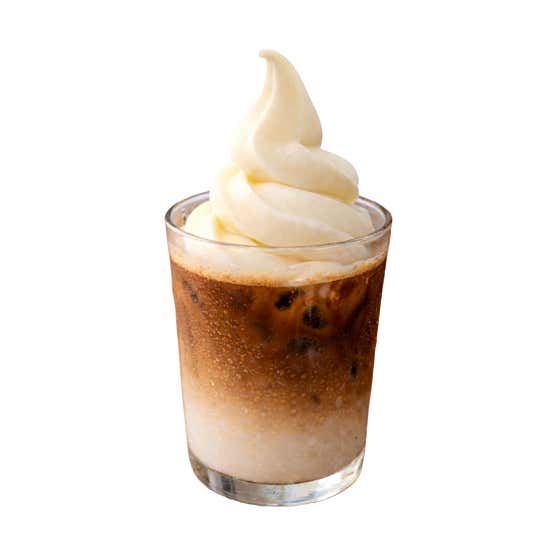 아이스크림 라떼(더치) 메뉴 사진(네이버)