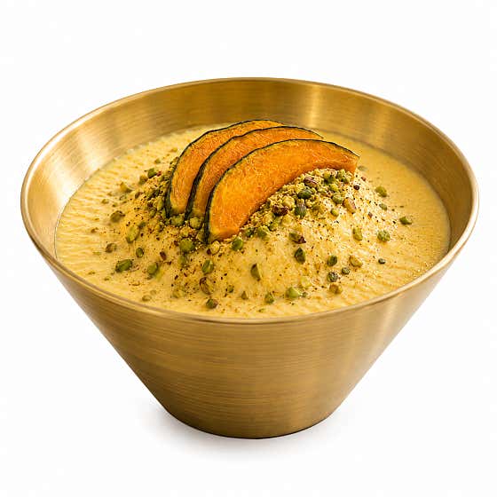 단호박 빙수 메뉴 사진(네이버)