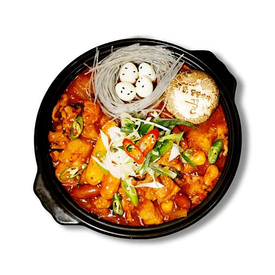 묵은지 닭볶이 메뉴 사진(네이버)