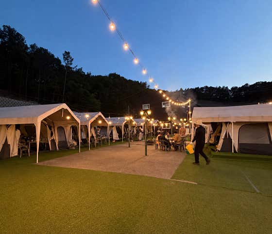 ⛺ 캠핑준비 없이 풀세팅(4인기준) 메뉴 사진(네이버)