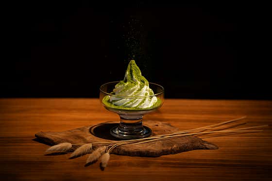 말차아이스크림 메뉴 사진(네이버)