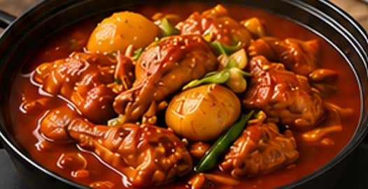 닭볶음탕 메뉴 사진(네이버)