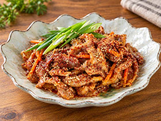 제육볶음 무한리필 메뉴 사진(네이버)