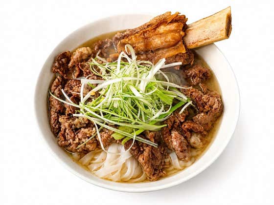 왕소갈비 쌀국수 메뉴 사진(네이버)