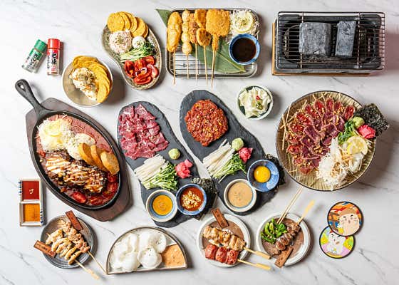 숯마카세 한우육류 SET 메뉴 사진(네이버)
