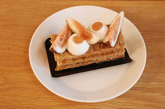 무화과 밀푀유 메뉴 사진(네이버)