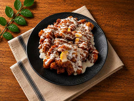 치즈크림 닭강정(대) 메뉴 사진(네이버)