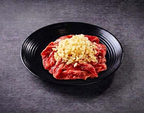 소갈비살(기본,마늘) 메뉴 사진(네이버)