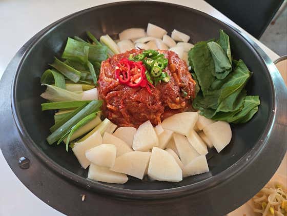 청국장 흑돼지 주물럭 두루치기 메뉴 사진(네이버)