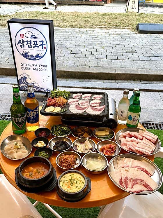 차돌박이세트 메뉴 사진(네이버)
