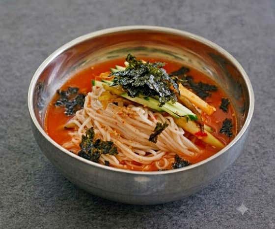 김치말이국수 메뉴 사진(네이버)