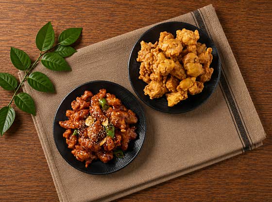똥집&닭강정(대) 메뉴 사진(네이버)