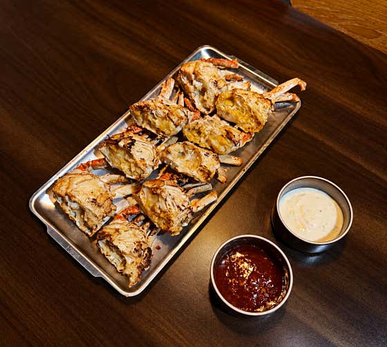 꽃게 버터구이 메뉴 사진(네이버)