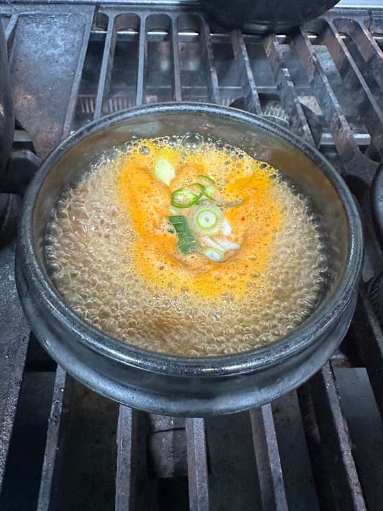된장찌개 메뉴 사진(네이버)