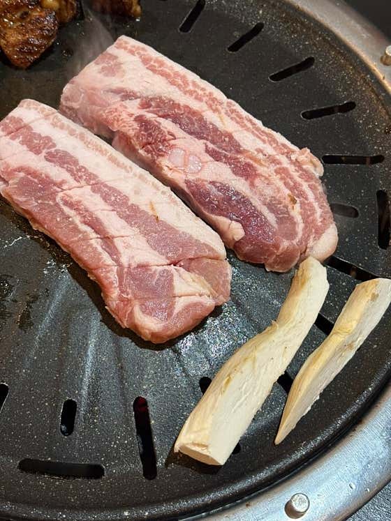 삼겹살 메뉴 사진(네이버)