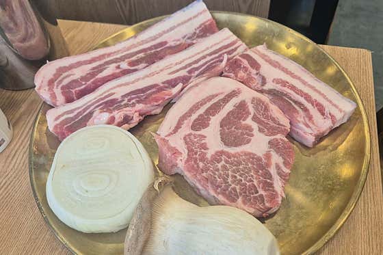 흑돼지무한리필 수학여행 or 단체요금 메뉴 사진(네이버)