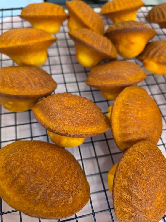 치즈 마들렌 메뉴 사진(네이버)