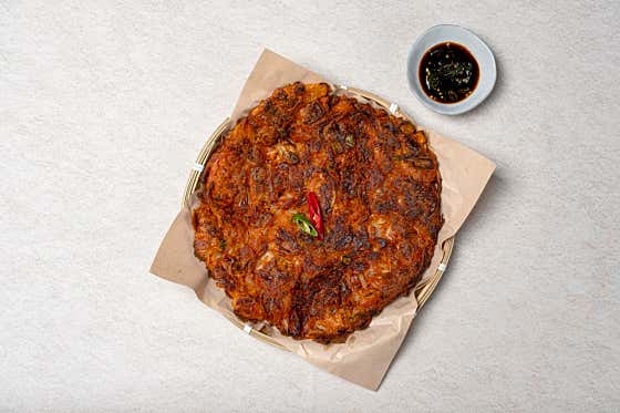 김치전 메뉴 사진(네이버)