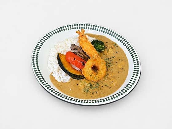 쉬림프 크림 커리 메뉴 사진(네이버)