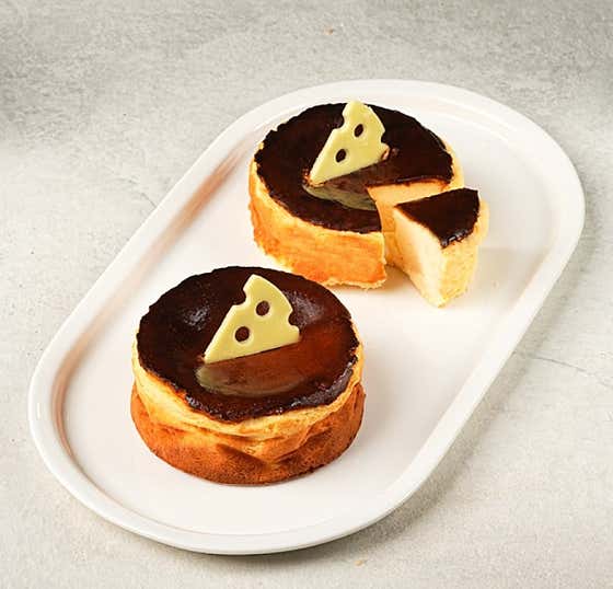 번트 치즈 케이크 메뉴 사진(네이버)