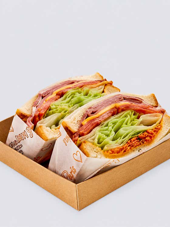 햄치즈 라페 샌드 메뉴 사진(네이버)