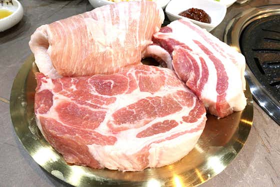 돼지한판 메뉴 사진(네이버)