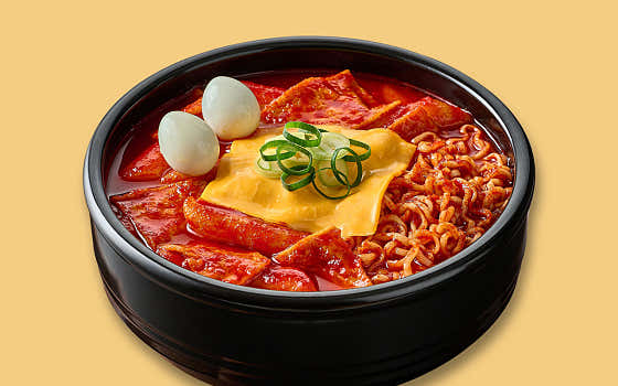 치즈라볶이 메뉴 사진(네이버)