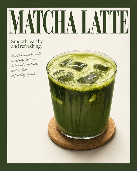 말차 라떼 Matcha Latte 메뉴 사진(네이버)
