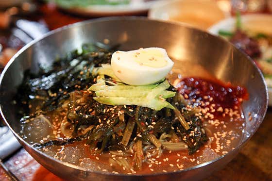 뽕열무국수 메뉴 사진(네이버)