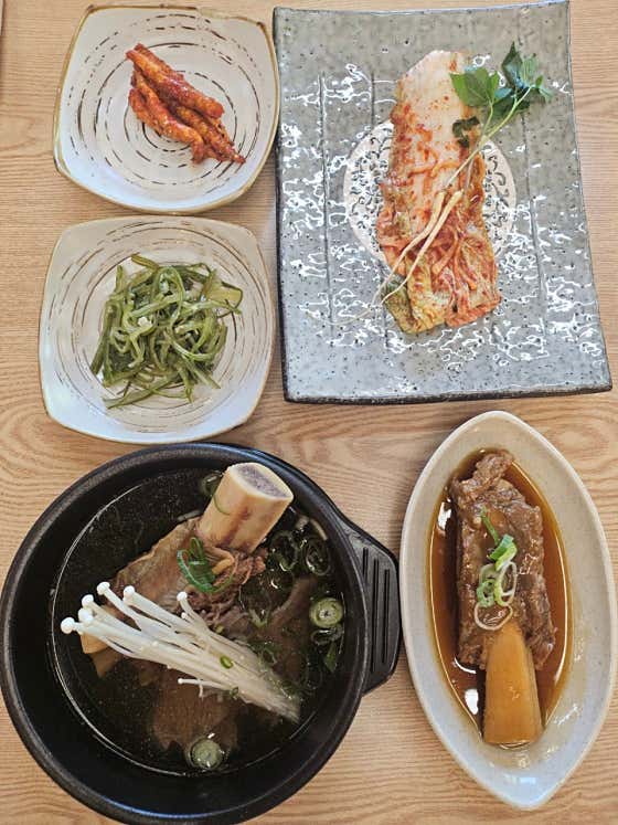 반반갈비탕 메뉴 사진(네이버)