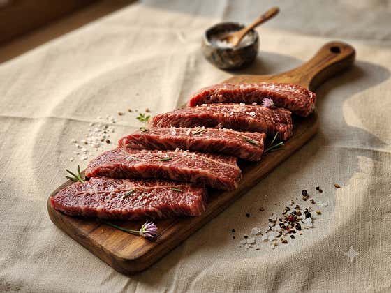 🥩 부채살 100g 메뉴 사진(네이버)