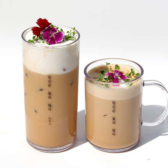 바닐라 라떼 메뉴 사진(네이버)