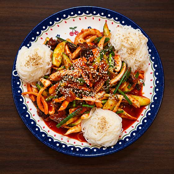 🥢 비빔골뱅이 메뉴 사진(네이버)