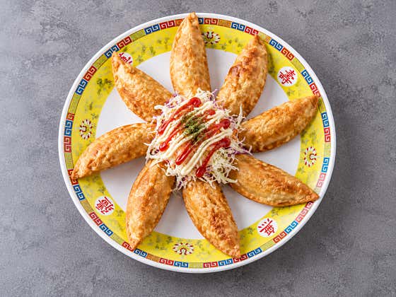 바삭 군만두 메뉴 사진(네이버)
