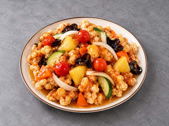옛날 탕수육 (중) | 3~4인분 메뉴 사진(네이버)