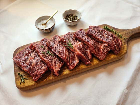 🐮 살치살 100g 메뉴 사진(네이버)