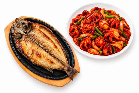 임연수+불쭈꾸미(2인) 메뉴 사진(네이버)