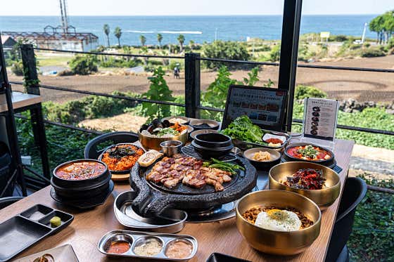 애월 가성비 흑돼지 점심특선🐷 메뉴 사진(네이버)
