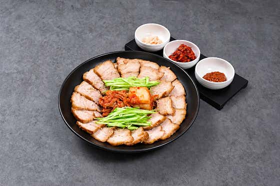 보쌈(명품김치),명태회 메뉴 사진(네이버)