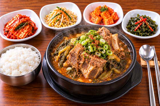 우거지 뼈해장국 메뉴 사진(네이버)
