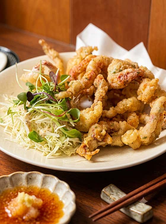 오징어다리 가라아게 메뉴 사진(네이버)